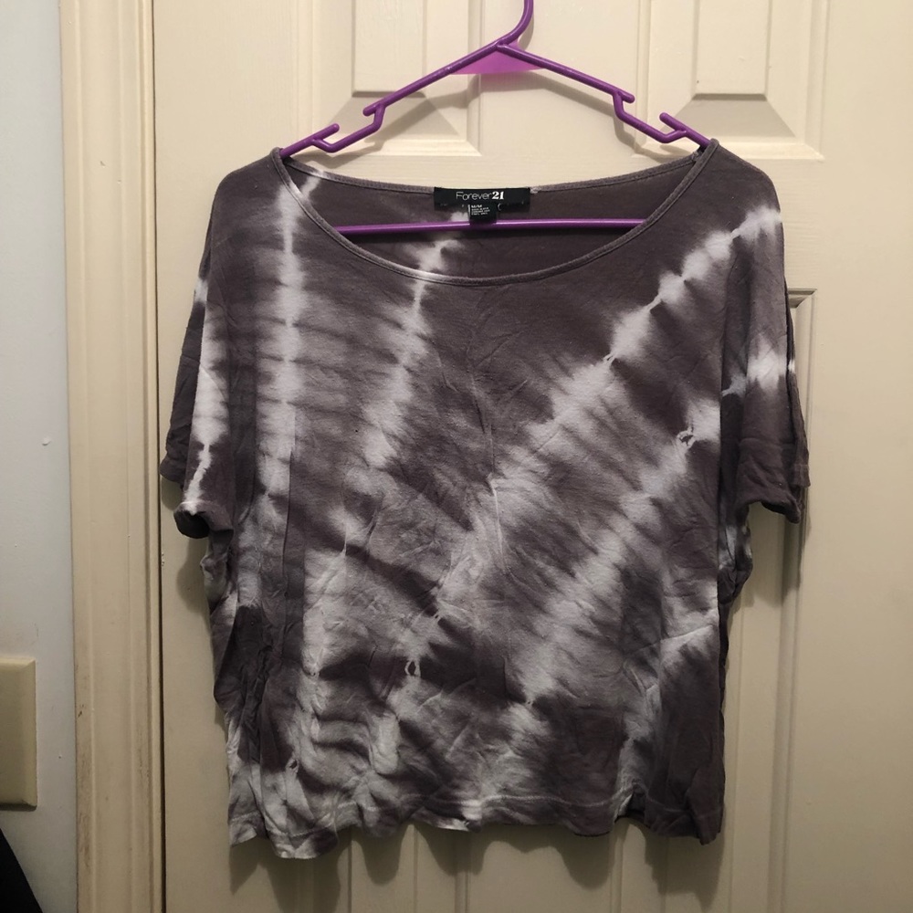 TIE DYE OFF SHOULDER SHIRT SZ M